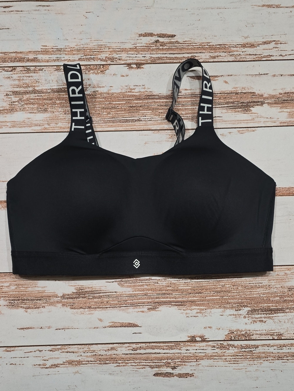 Thirdlove Sports Bra Black Padded Full Support 38E